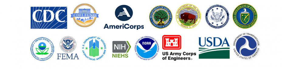 15 Agencies involved in the Urban Waters Partnership - click on image for a detailed partner list