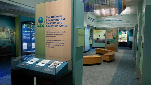 EPA National Environmental Museum sign