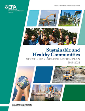 Cover of Sustainable and Healthy Communities Strategic Research Action Plan 2019-2022