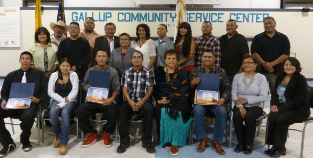 Superfund Job Training Initiative graduates at Navajo Nation