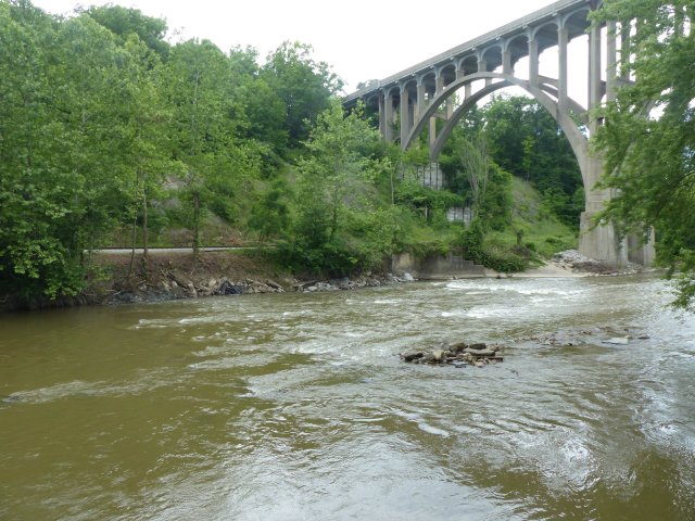 Photo of Cuyahoga bridge.